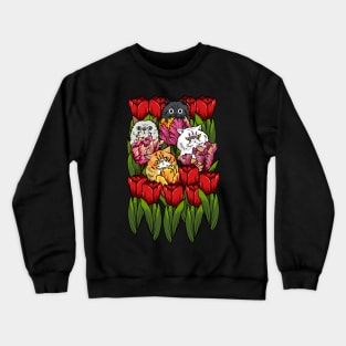 Tulip Persian Cat Crewneck Sweatshirt